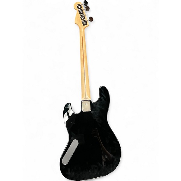 Used Fender Aerodyne Jazz Bass Black Electric Bass Guitar
