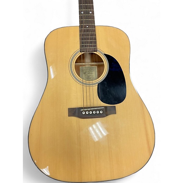 Used Recording King RD318 Natural Acoustic Guitar