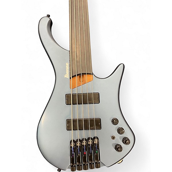 Used Ibanez EHB1005 SLATE BLUE Electric Bass Guitar