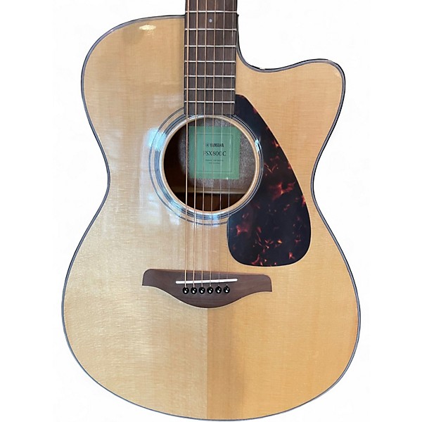 Used Yamaha FSX800C Natural Acoustic Electric Guitar