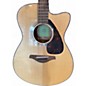 Used Yamaha FSX800C Natural Acoustic Electric Guitar
