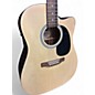 Used Fender FA25CE Natural Acoustic Electric Guitar