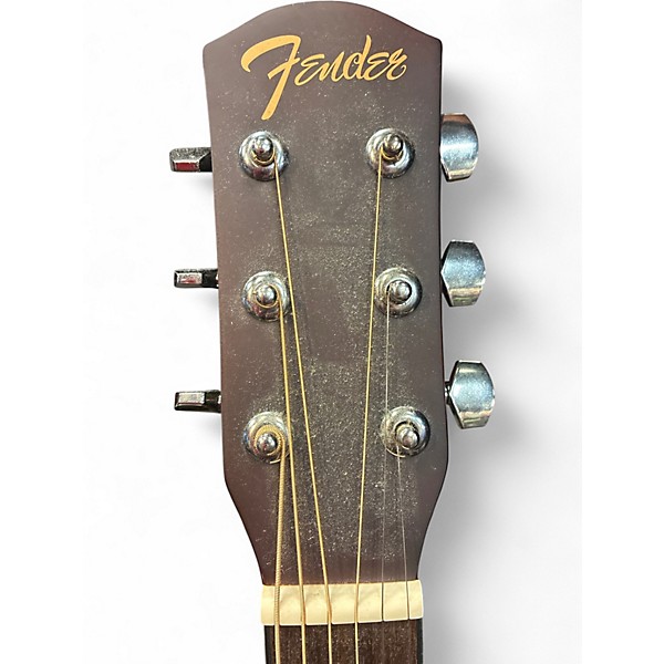 Used Fender FA25CE Natural Acoustic Electric Guitar