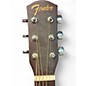 Used Fender FA25CE Natural Acoustic Electric Guitar