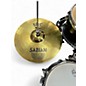 Used Gretsch Drums 5 Piece Energy with Hardware and Cymbalss Black Drum Kit