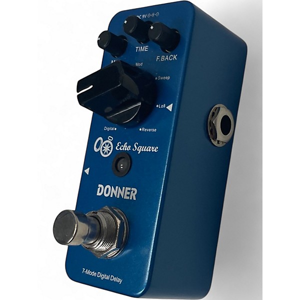 Used Donner Echo Square Effect Pedal