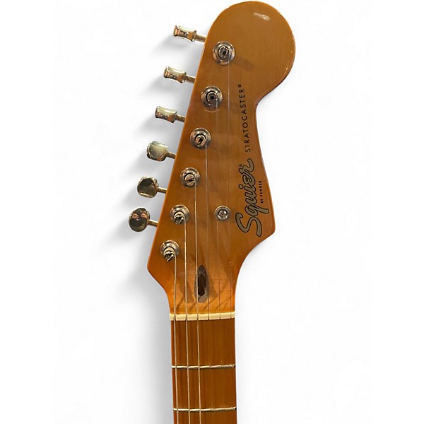 Used Squier Classic Vibe Stratocaster White Solid Body Electric Guitar