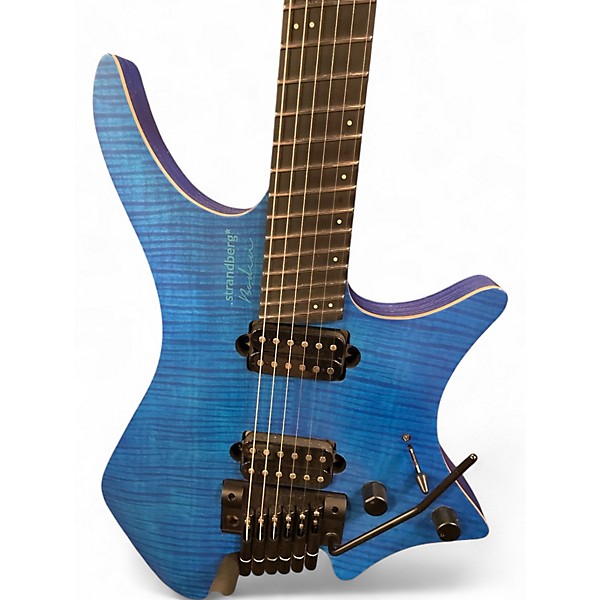 Used Stranberg BODEN PRO NX6 Blue Solid Body Electric Guitar