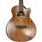 Used Washburn WCGM55K-D Natural Acoustic Guitar