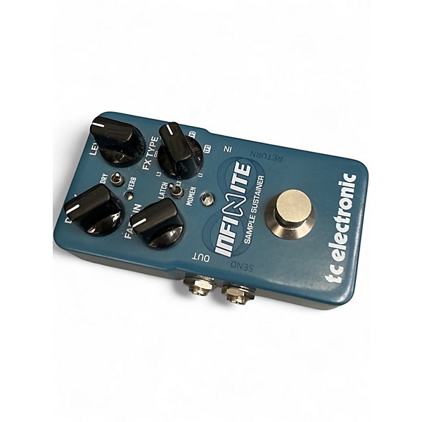 Used TC Electronic INFINITE SAMPLE SUSTAINER Effect Pedal