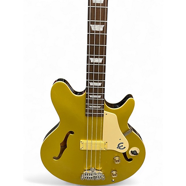 Used Epiphone Jack Casady Signature GOLD Electric Bass Guitar