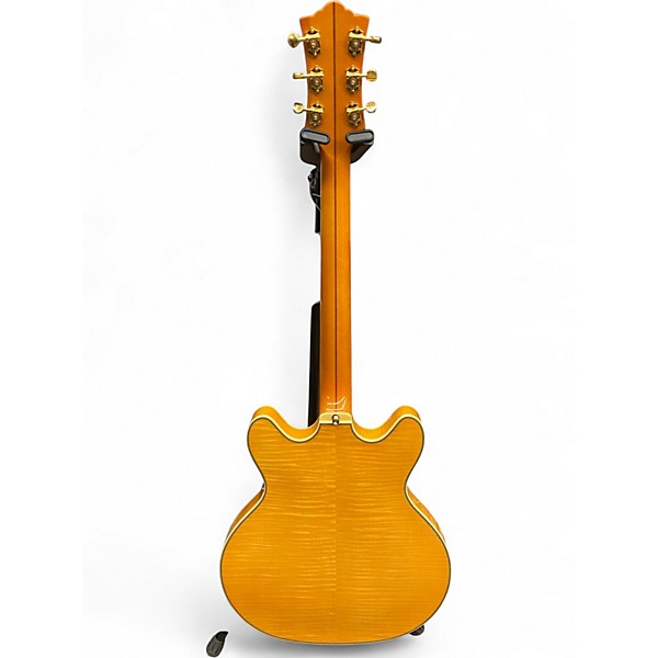 Used Guild Starfire VI SF-VI Vintage Natural Hollow Body Electric Guitar