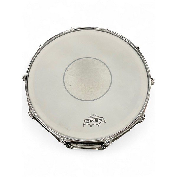 Used Ludwig 14in universal model  black brass Drum