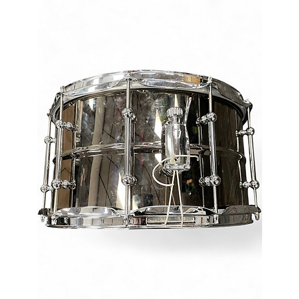 Used Ludwig 14in universal model  black brass Drum