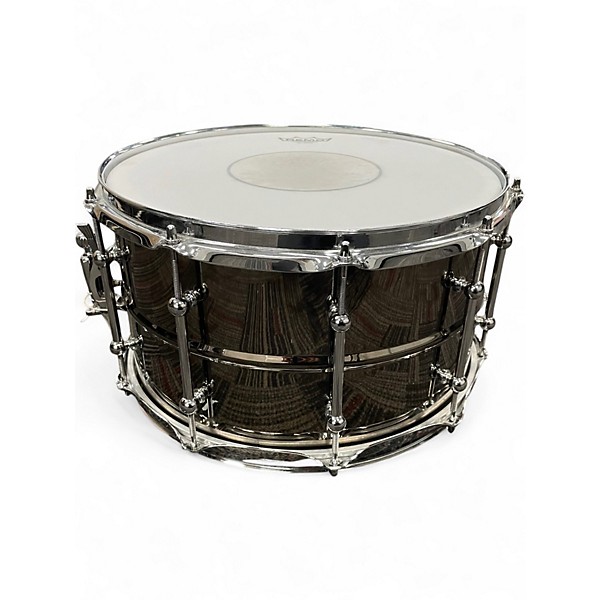 Used Ludwig 14in universal model  black brass Drum