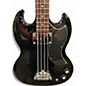Used Epiphone Les Paul Bass Black Electric Bass Guitar