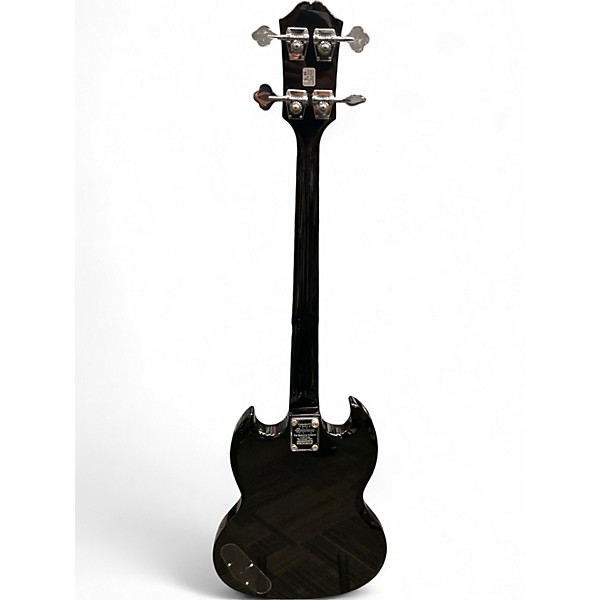 Used Epiphone Les Paul Bass Black Electric Bass Guitar