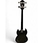 Used Epiphone Les Paul Bass Black Electric Bass Guitar