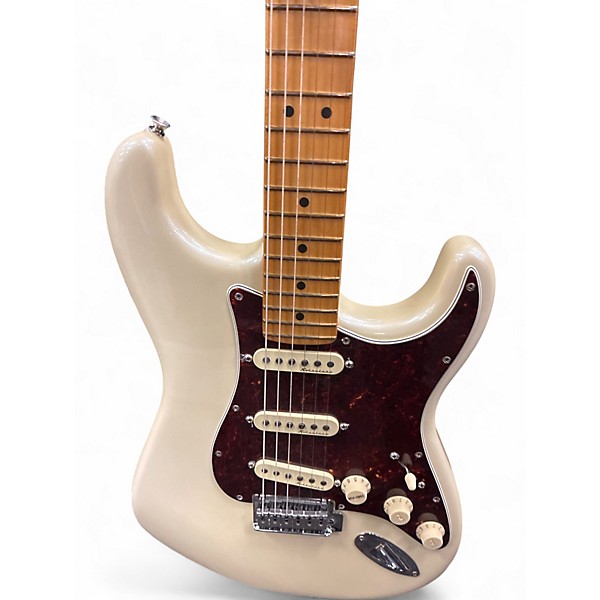 Used 2024 Fender Player Plus Stratocaster Olympic Pearl Solid Body Electric Guitar