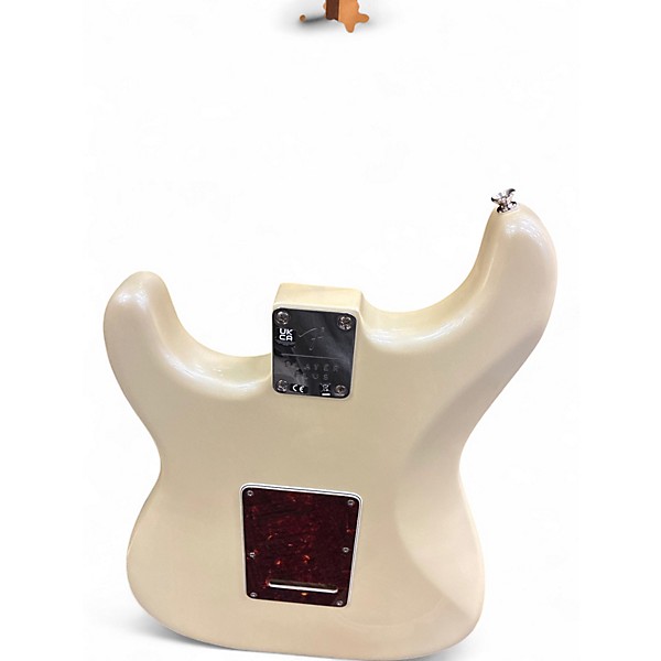 Used 2024 Fender Player Plus Stratocaster Olympic Pearl Solid Body Electric Guitar