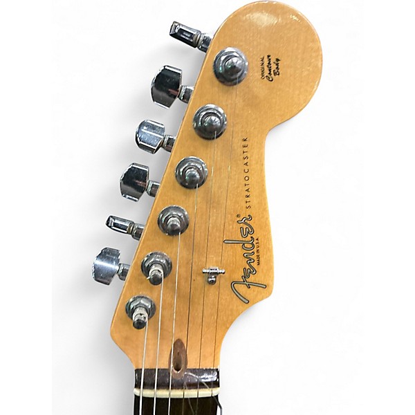 Used 2007 Fender American Standard Stratocaster HSS Sienna Sunburst Solid Body Electric Guitar
