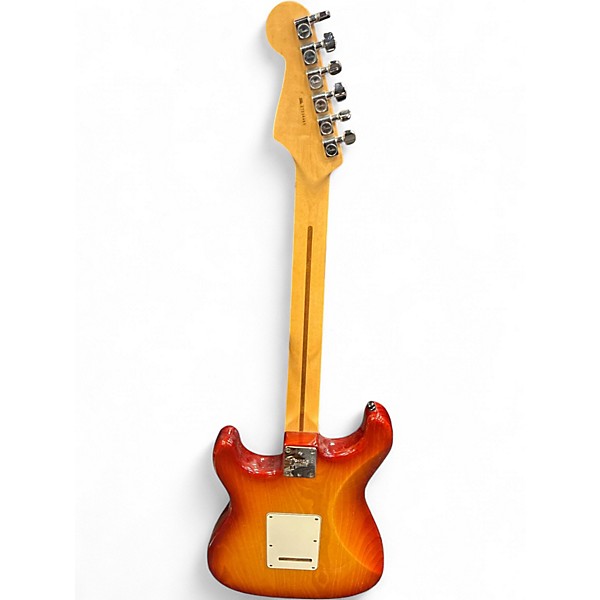 Used 2007 Fender American Standard Stratocaster HSS Sienna Sunburst Solid Body Electric Guitar