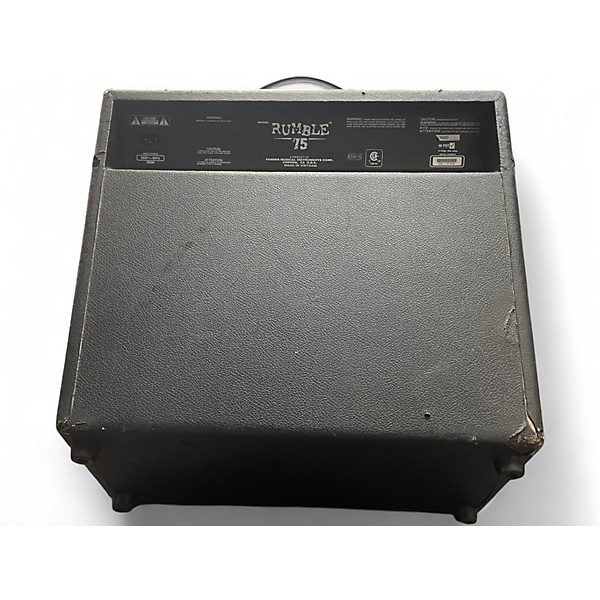 Used Fender Rumble 75 75W 1x12 Bass Combo Amp
