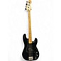 Used Fender Player Precision Bass Black Electric Bass Guitar thumbnail