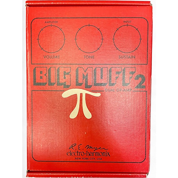 Used Electro-Harmonix Big Muff 2 DUAL OP AMP Effect Pedal