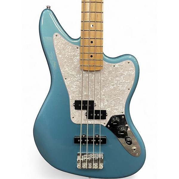 Used Fender Player Jaguar Bass Seafoam Green Electric Bass Guitar