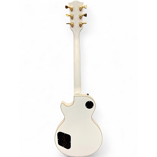 Used 2024 Epiphone Inspired by Gibson Les Paul Custom Alpine White Solid Body Electric Guitar