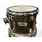 Used Mapex 4 Piece Ellipse Black and Gold Drum Kit