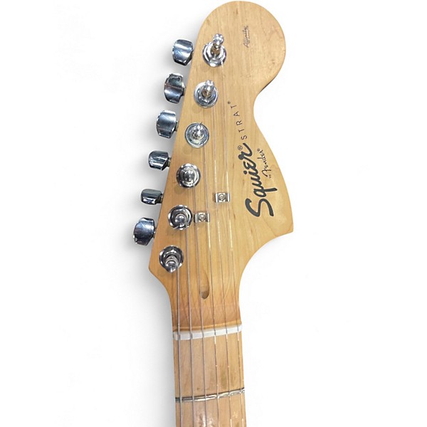 Used Squier Affinity Stratocaster Sunburst Solid Body Electric Guitar