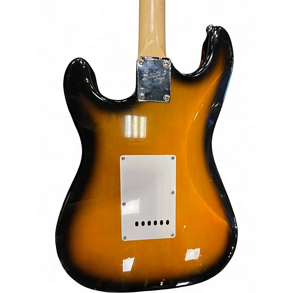 Used Squier Affinity Stratocaster Sunburst Solid Body Electric Guitar