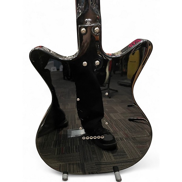 Used Danelectro D59V12 Black Hollow Body Electric Guitar