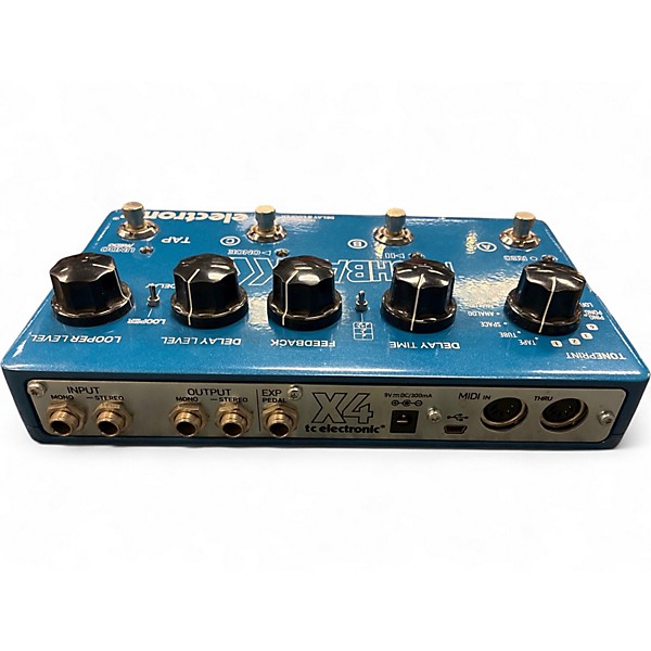 Used 2020s TC Electronic Flashback X4 Delay And Looper Effect Pedal
