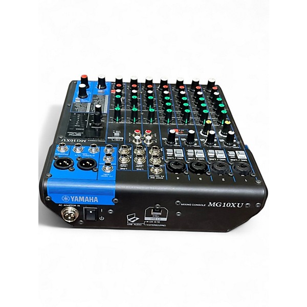 Used Yamaha MG10XU 10 Channel Mixer with Effects Unpowered Mixer