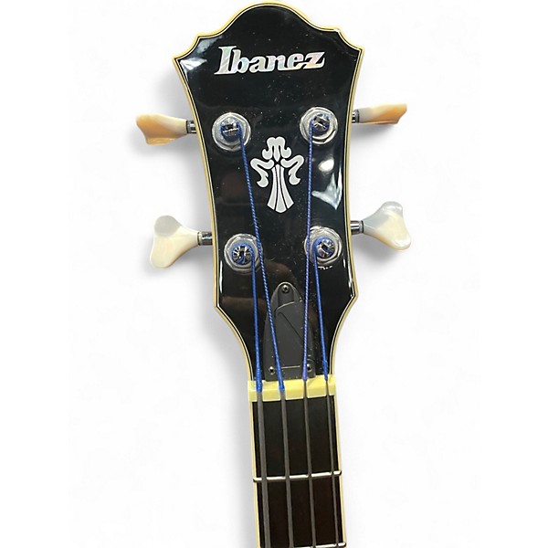 Used 2025 Ibanez AFB200 Brown Sunburst Electric Bass Guitar