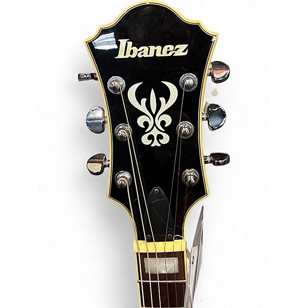 Used 2025 Ibanez AF75 Dark Cherry Burst Hollow Body Electric Guitar