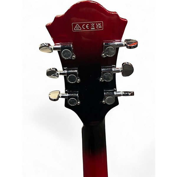 Used 2025 Ibanez AF75 Dark Cherry Burst Hollow Body Electric Guitar