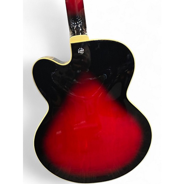 Used 2025 Ibanez AF75 Dark Cherry Burst Hollow Body Electric Guitar