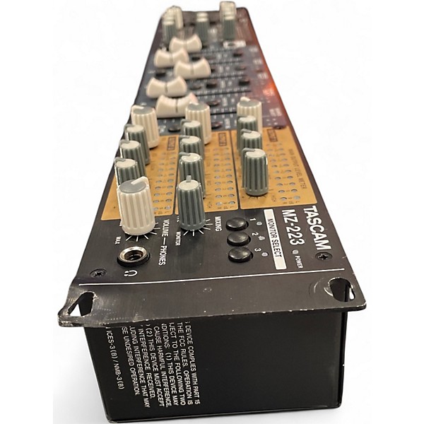 Used TASCAM MZ223 Line Mixer