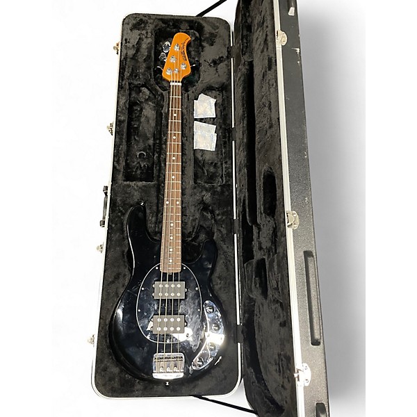 Used 2022 Ernie Ball Music Man Stingray SLO Special Black Electric Bass Guitar