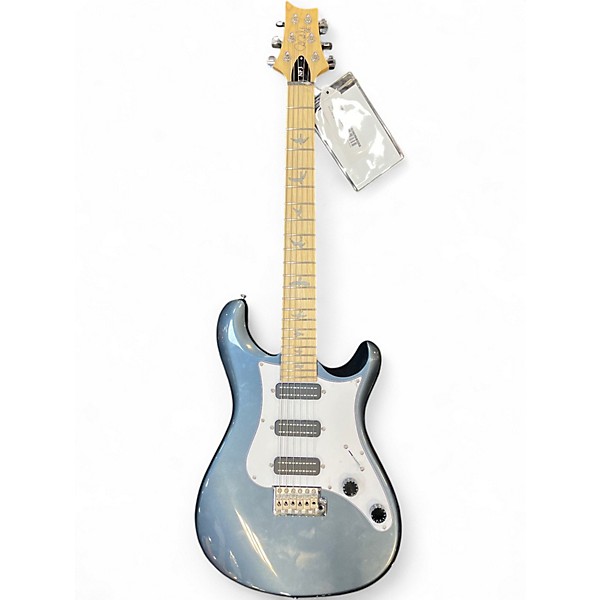 Used PRS SE NF3 Ice Blue Metallic Solid Body Electric Guitar