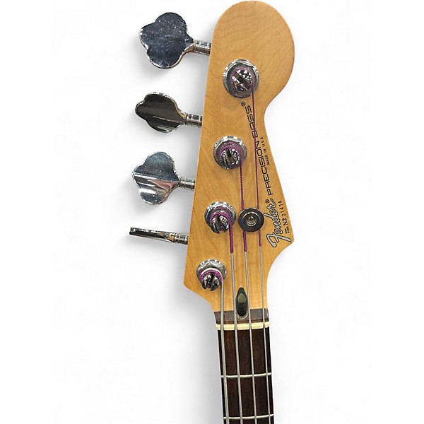 Used 1990s Fender PRECISION PLUS DELUXE BASS BLACK Electric Bass Guitar