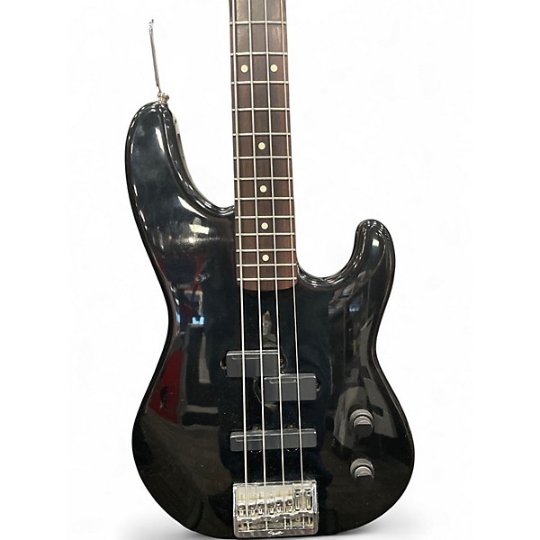 Used 1990s Fender PRECISION PLUS DELUXE BASS BLACK Electric Bass Guitar