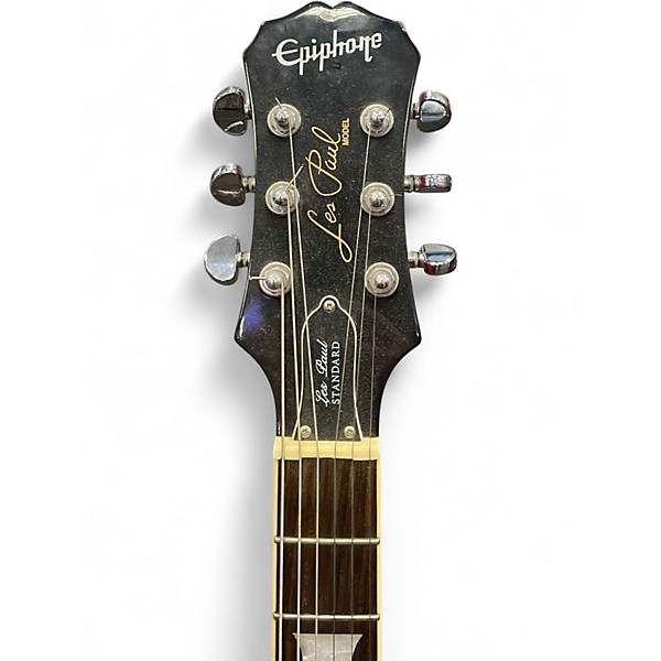 Used Epiphone Les Paul Standard Cherry Sunburst Solid Body Electric Guitar