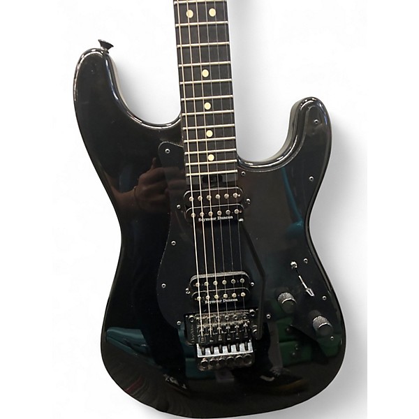 Used Charvel San Dimas SD1 Black Solid Body Electric Guitar
