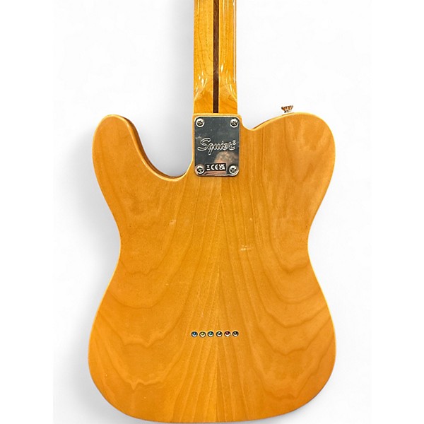 Used Squier Classic Vibe Telecaster Thinline Natural Hollow Body Electric Guitar