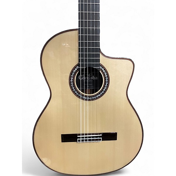 Used Cordoba GK Pro Negra Natural Classical Acoustic Electric Guitar